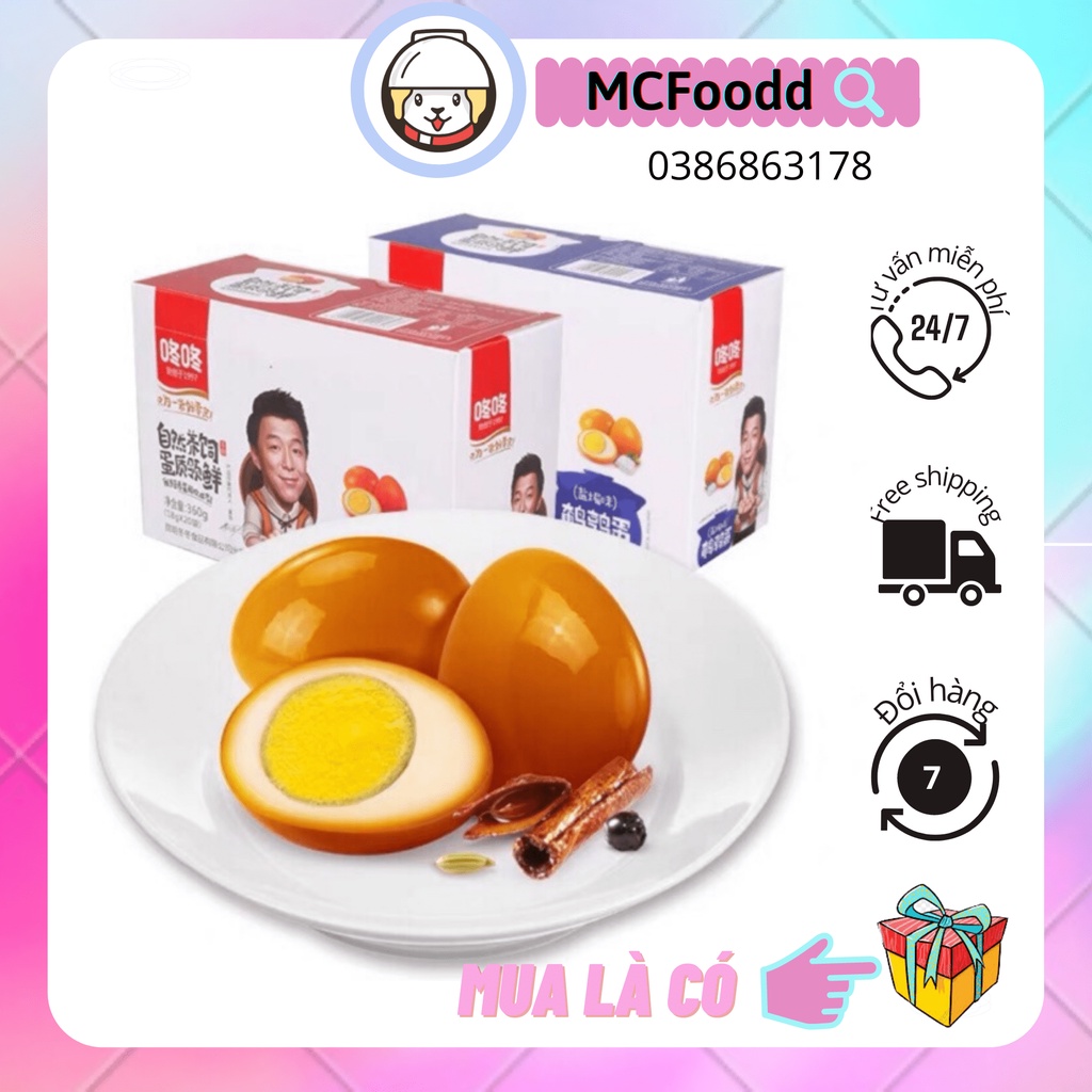 Trứng cút ướp xì dầu cực kì thơm ngon bổ dưỡng gói 18g💥 McFood 💥đồ ăn vặt trung quốc