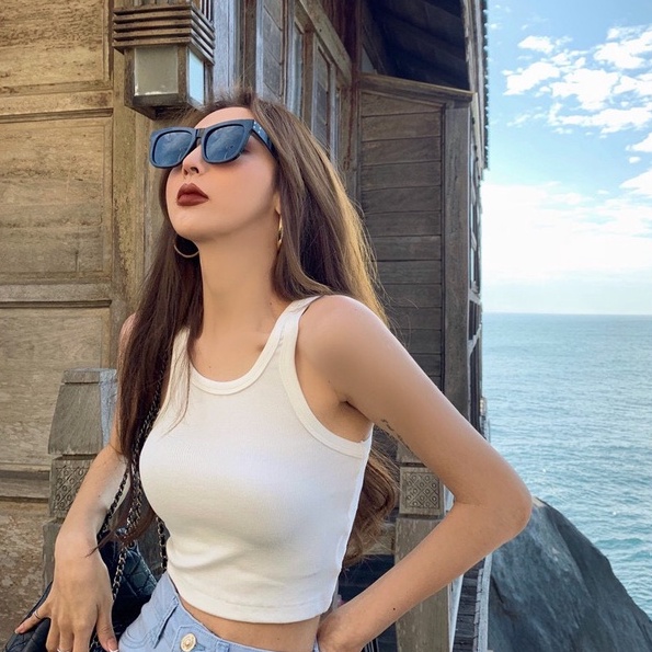 Áo Ba Lỗ Croptop MIMILA Áo Croptop Thun Tăm Co Giãn Ôm Body Basic Dễ Mix Đồ - MA024