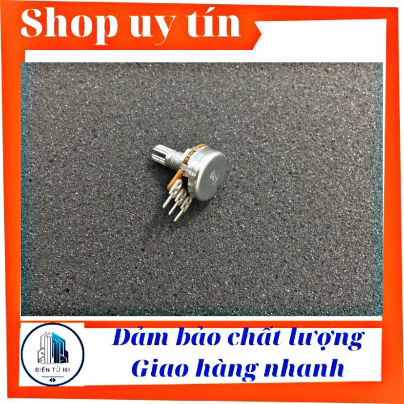 Biến trở KP đơn 50k Triết Áp Đài Loan ,hàng KP chính hãng volume amply cao cấp có nấc bi