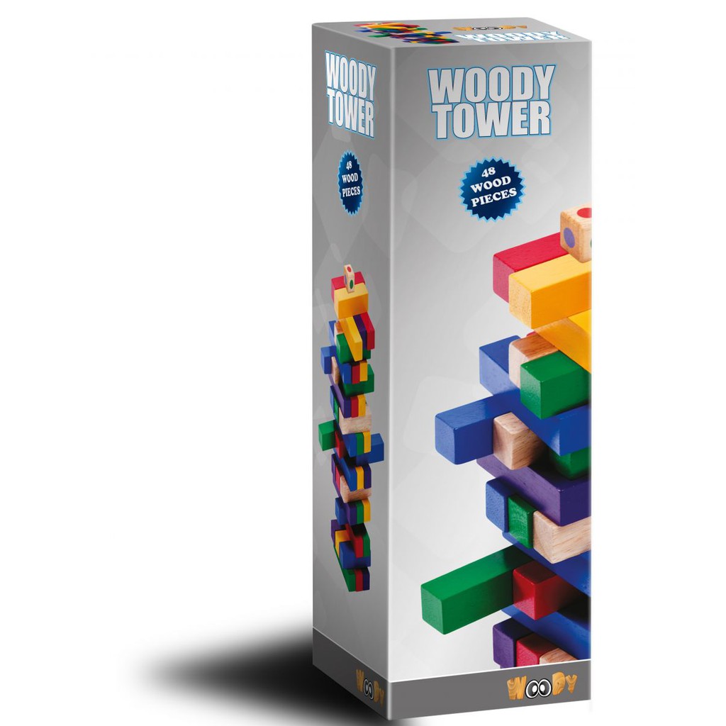 Rút gỗ thanh màu Woody Color Tower