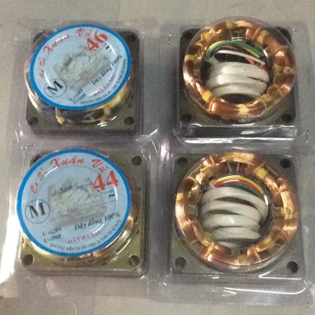 LỐC QUẠT ĐIỆN 220v DÂY ĐỒNG 100% - STATOR QUẠT ĐIỆN 220v