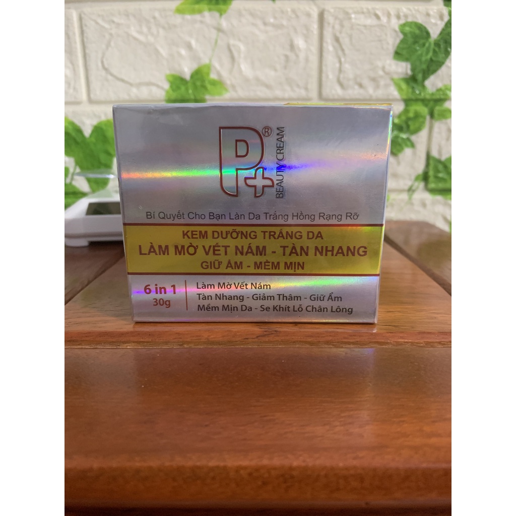 [Chính hãng] [Siêu Sale] [Có bảo hành] Kem Dưỡng Trắng Da Ngừa Nám Tàn Nhang Đồi Mồi  P+ 6 in 1 Loại 30G | BigBuy360 - bigbuy360.vn