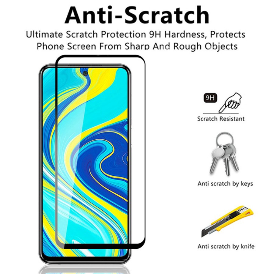 Kính Cường Lực Bảo Vệ Toàn Màn Hình Cho Xiaomi Redmi Note 9s 9pro 9 Pro Max S Note9S Note9 Pro Max