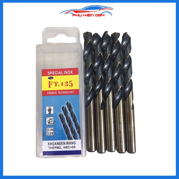 1 mũi khoan inox pháp F135 Hoàng Nam đường kính 8mm-12mm