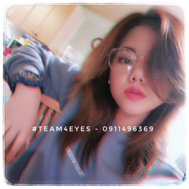 [ Ảnh thật ] Kính cận tròn cách điệu tai mèo thời trang cao cấp tròng 0 độ cắt ánh sáng xanh | BigBuy360 - bigbuy360.vn