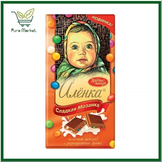 Socola sữa mix kẹo viên Alenka 100gr