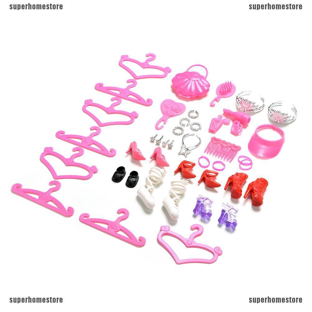 Set 45 Món Phụ Kiện Cho Búp Bê Barbie