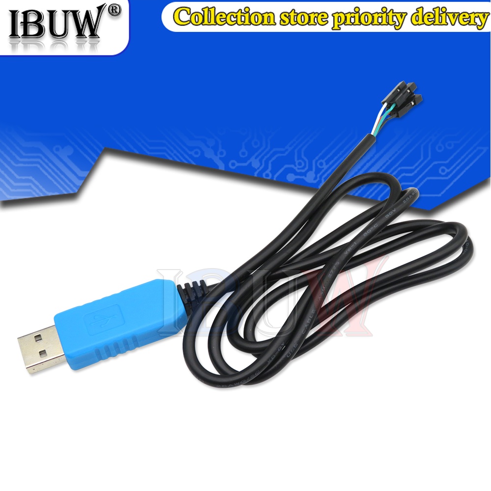 1 Dây Cáp PL2303 TA USB TTL RS232 PL2303TA Tương Thích Với Win7 Win8 Win10 vista