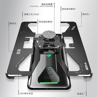 Ốp Điện Thoại Kim Loại Nhôm Sang Trọng Cho Xiaomi Black Shark 3S 3 3 Pro Blackshark 2 2 Pro