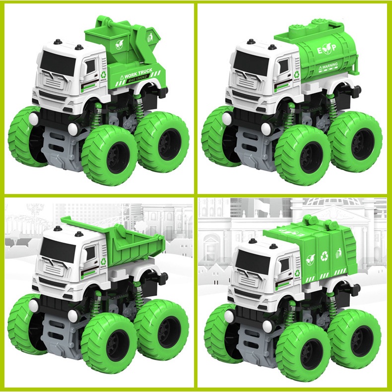 Xe ô tô bảo vệ môi trường, ô tô đồ chơi cho bé