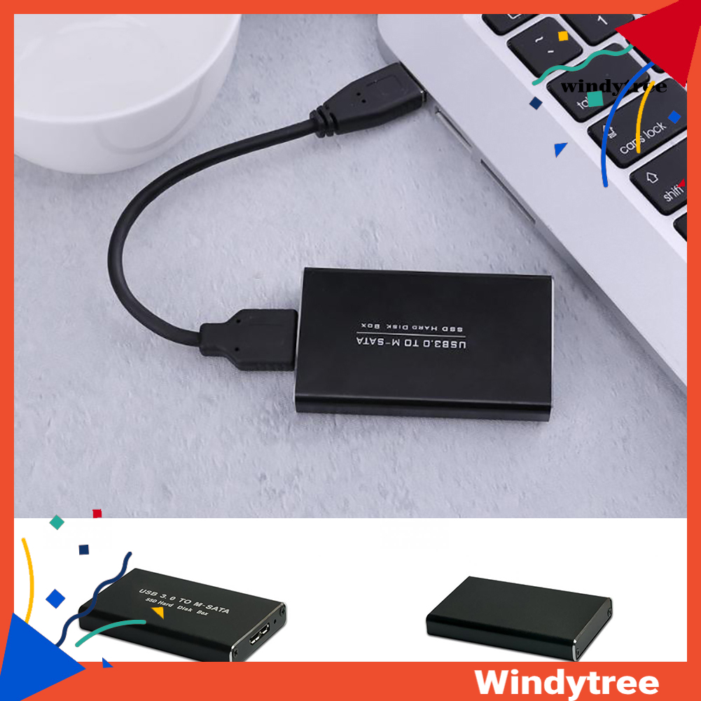 Dây Cáp Chuyển Đổi Ổ Cứng Ssd Msata Sang Usb 3.0 Bằng Nhôm | BigBuy360 - bigbuy360.vn