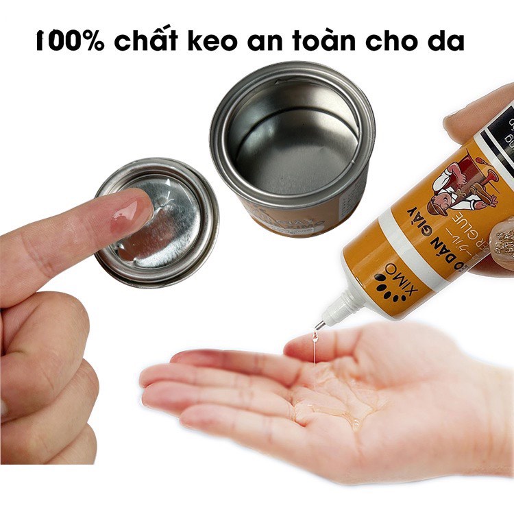 Keo Dán Giày Nhiệt Siêu Dính Cao Cấp, Chống Nước Tốt Super Glue XIMO