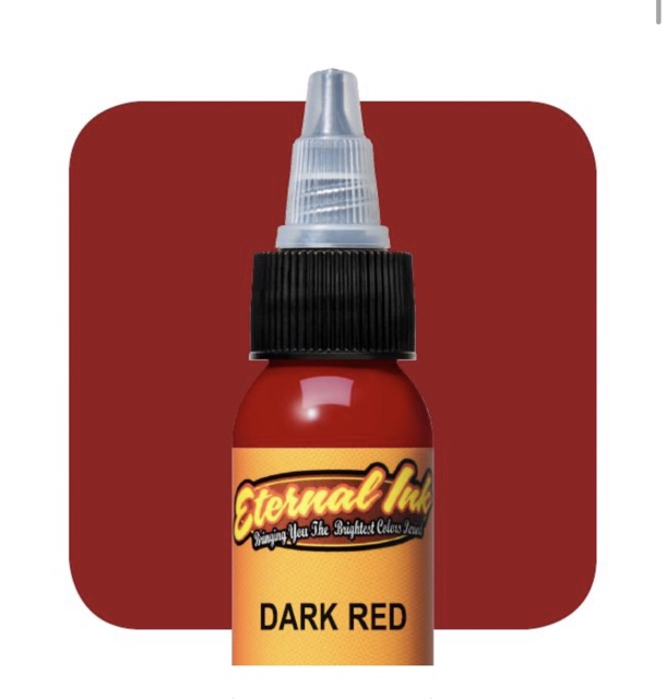 Mực xăm hãng Eternal tông đỏ