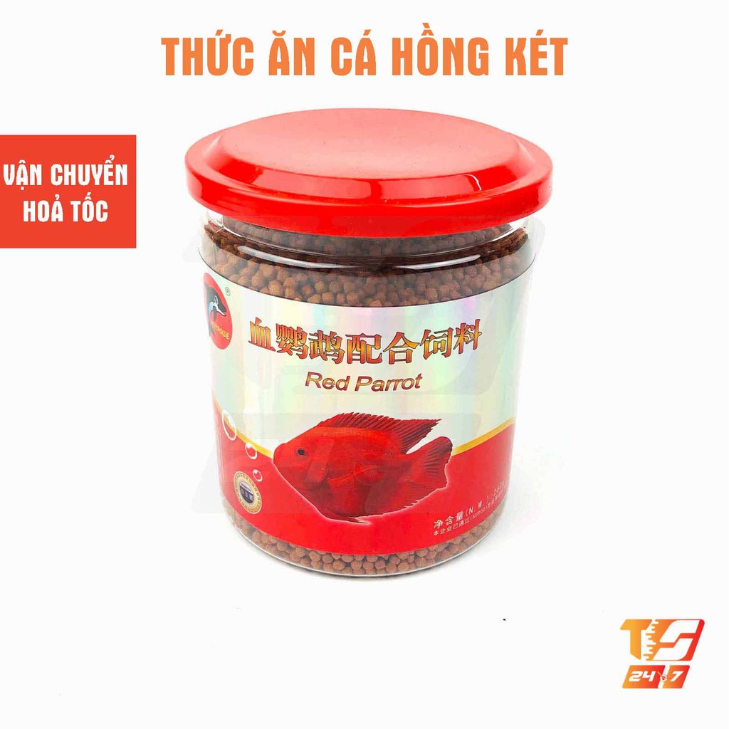 Thức Ăn Cá Hồng Két Porpoise 260g - Hỗ Trợ Cá Lên Màu Đẹp