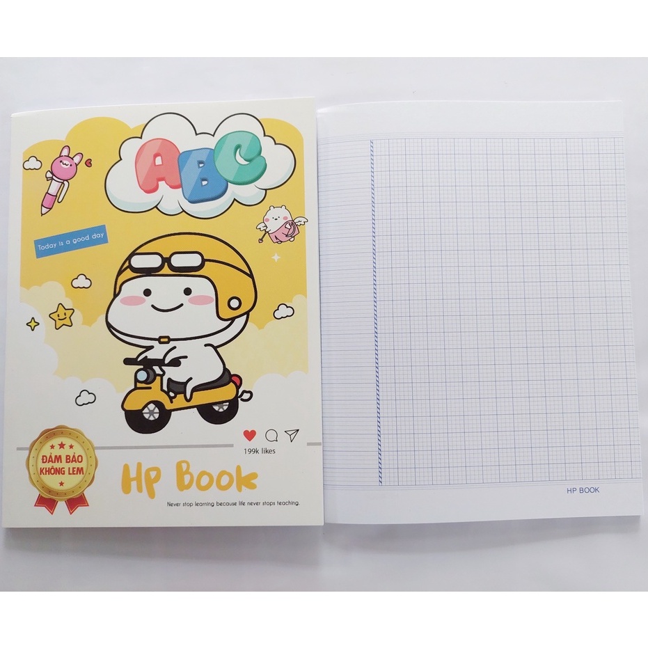 Tập Học Sinh Giấy Dày Viết Không Lem,Vở Học Sinh Luôn Bìa 96 Trang
