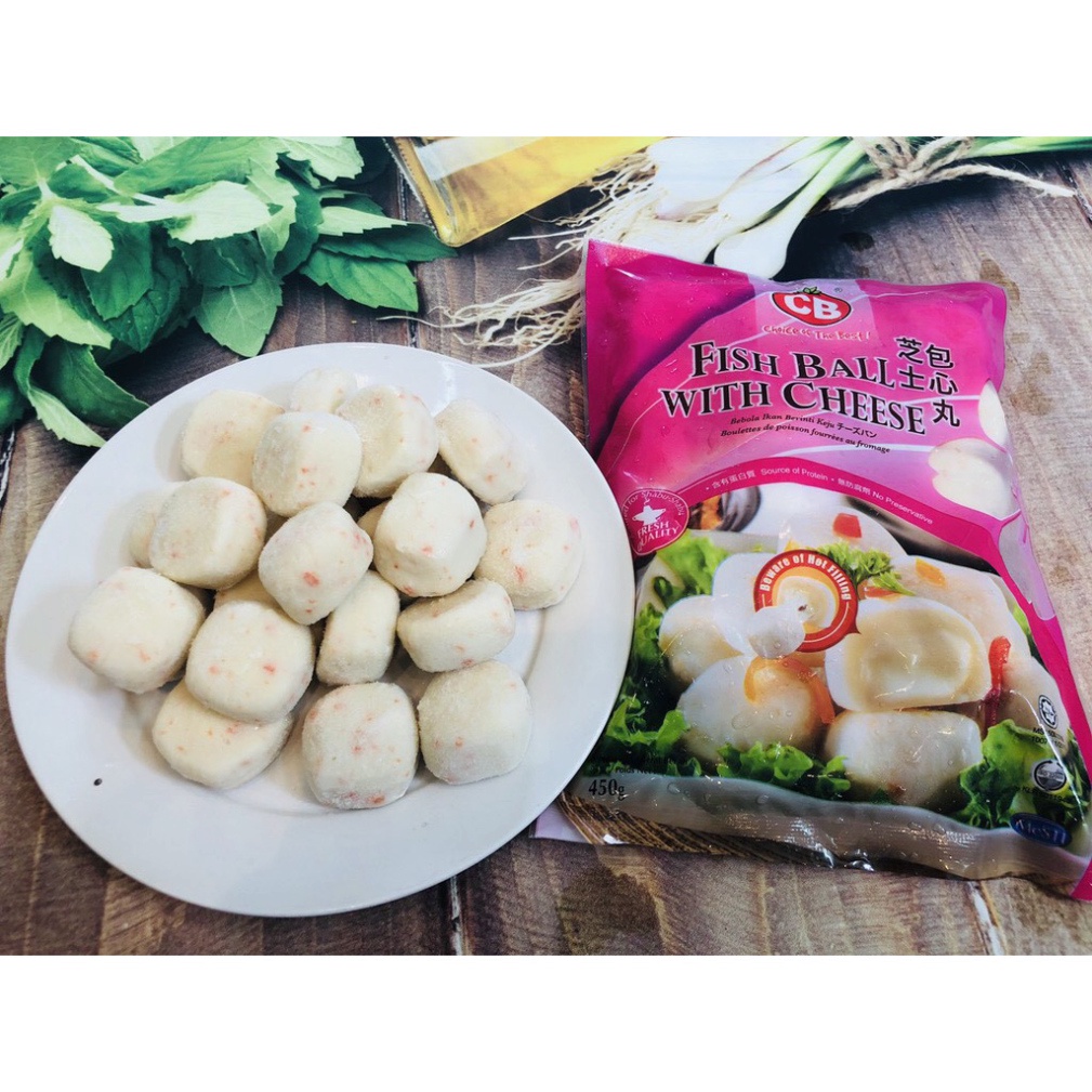 [HCM HOẢ TỐC] Viên thả lẩu Phomai tan chảy gói 500gr