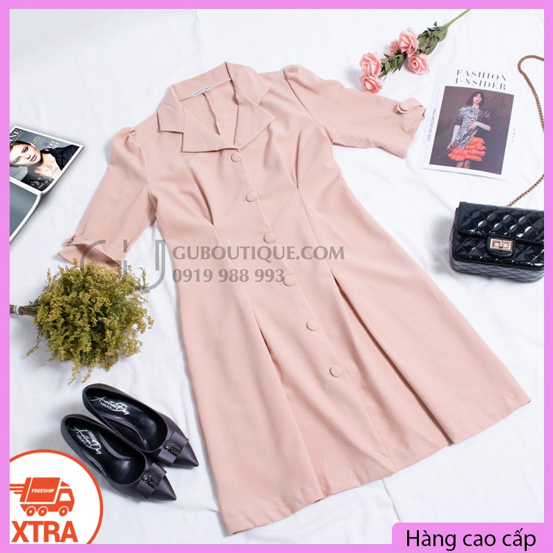 Đầm suông cổ vest GU.Boutique | BigBuy360 - bigbuy360.vn