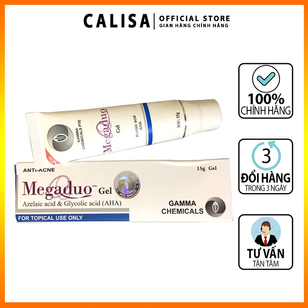 Gel mụn Mega duo 15g đánh bay mụn đầu đen _MINH QUÂN2