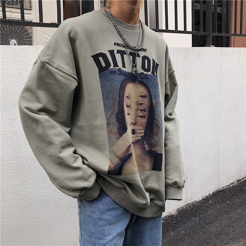 Áo Thun Tay Dài In Chữ Thời Trang Thu Đông | BigBuy360 - bigbuy360.vn