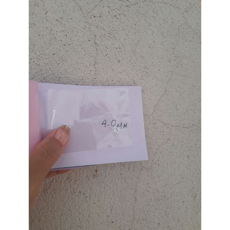 Combo 2 viên Kim cương nhân tạo cao cấp 4.0mm