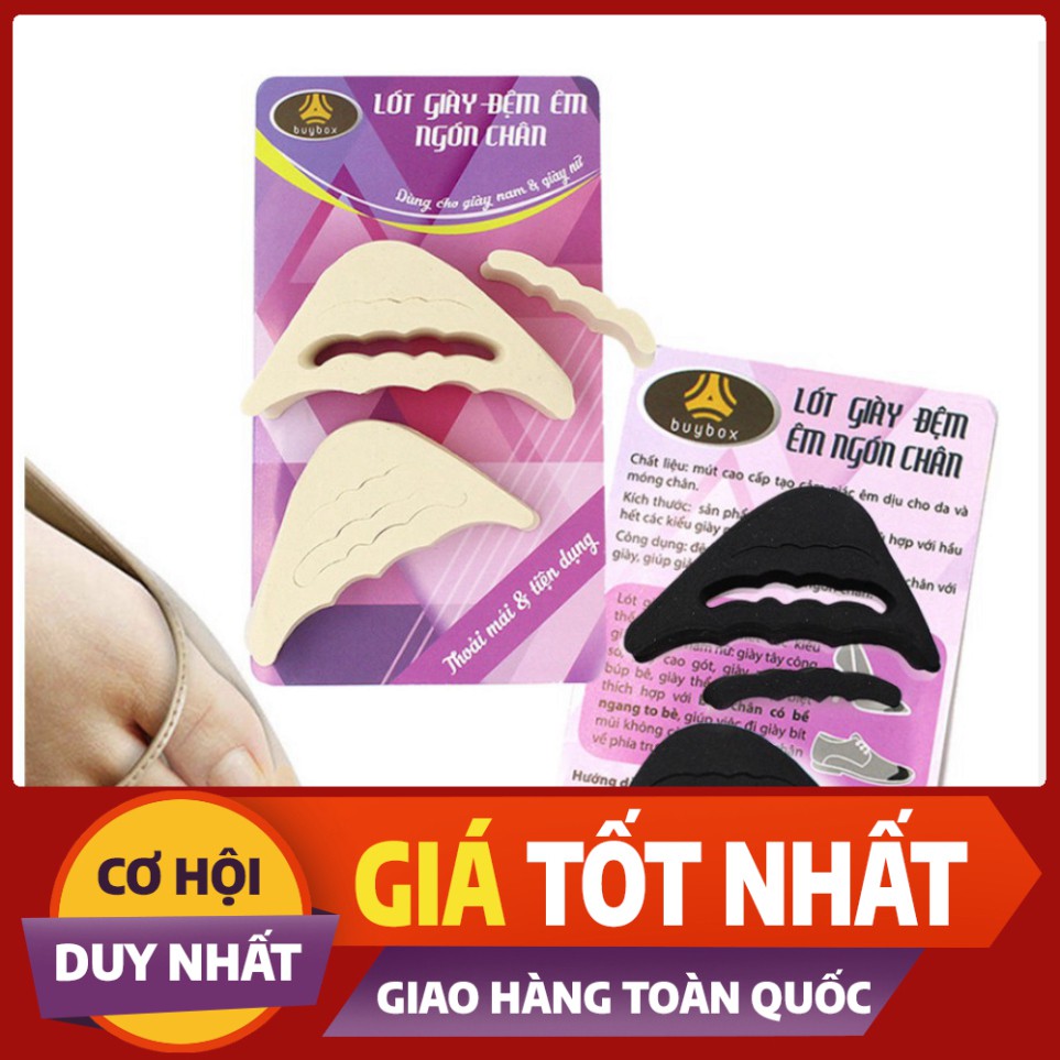 Combo 1 Cặp Miếng Lót Mũi Giày Cao Gót Giúp Tăng Giảm Size Giày, Cố Định Giày Tránh Bị Chật Rộng Gây Đau Nhức Chân.