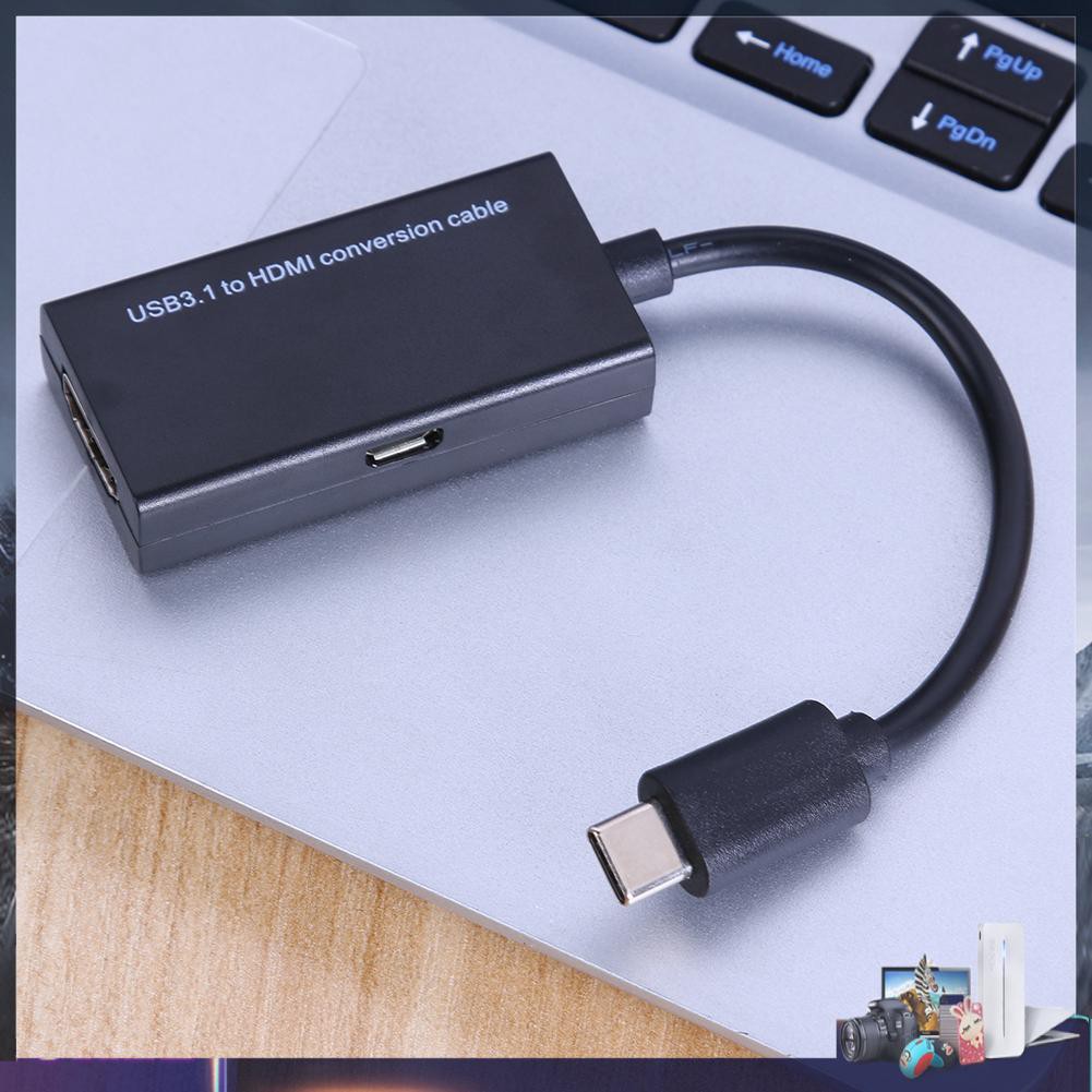 Bộ Chuyển Đổi Usb 3.1 Type C Sang Hdmi Cho Mhl Android Mobile Phone Tablet