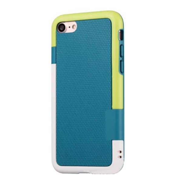 Vỏ giáp chống sốc Silicone & PC Hybrid Case Thời trang Khâu màu Chống vỏ điện thoại Vỏ cho iphone 6 6s plus 7 8 plus x xr xs max