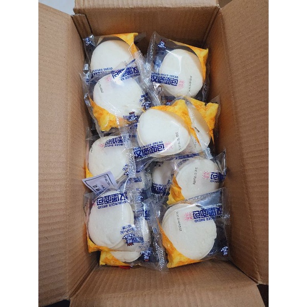 BÁNH HAMBURGER SỐT SALAT CHÀ BÔNG