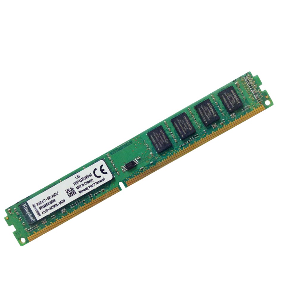 KINGSTON INTEL Bộ Nhớ 4gb Pc3-10600 Ddr3 1333mhz Cl9 Kvr1333D3N9 / 4g Cpu Pc Ram Ad34