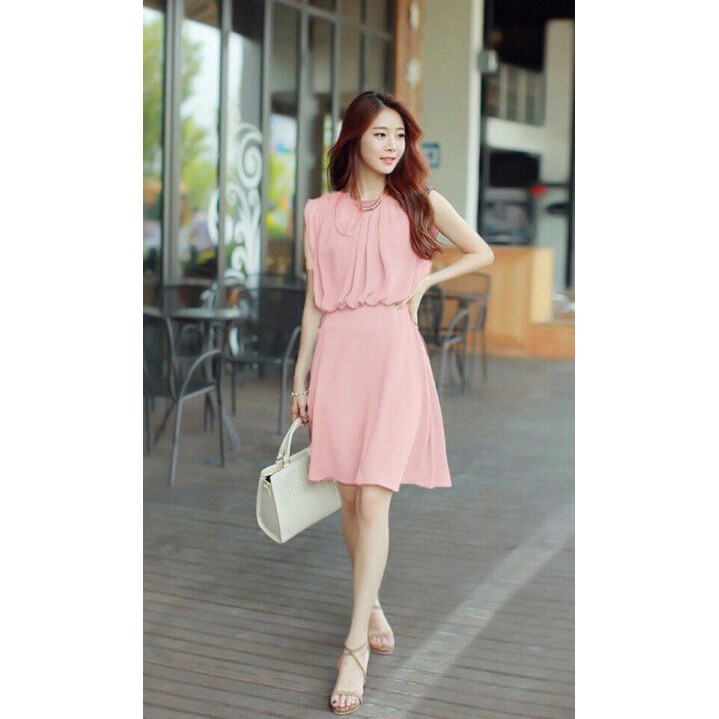 Đầm Chiffon 2 lớp 
