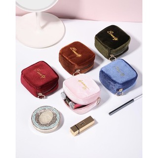 Túi Đựng Mỹ Phẩm Mini Velvet tiện lợi