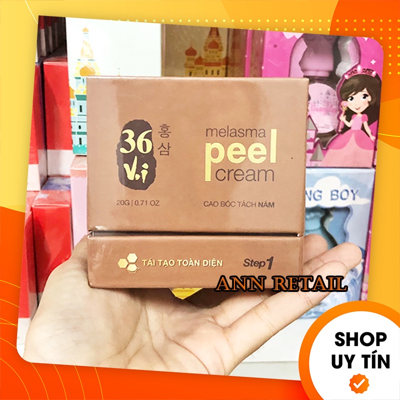 [Chính hãng] Peel Da Tảo Sâm Đông Y 36 Vị MeeA Organic - Cao Bóc Tách Nám Tái Tạo Da - 8938534672108