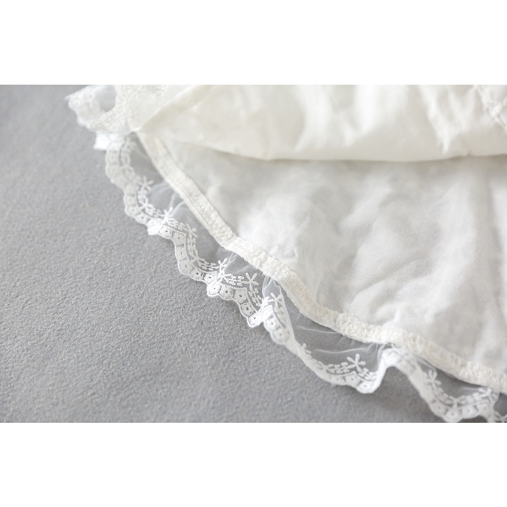 Áo khoác bé gái áo choàng poncho có thể mặc kèm váy công chúa dễ thương AMYO 11.AC02.01-1