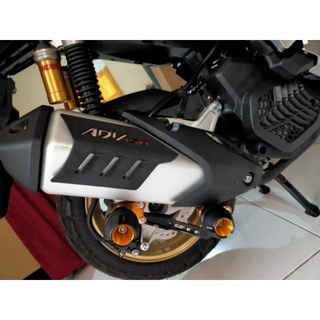 Ốp bảo vệ ống xả khí thải chuyên dụng cho adv 150cc adv 150 cc adv 150cc adv 150