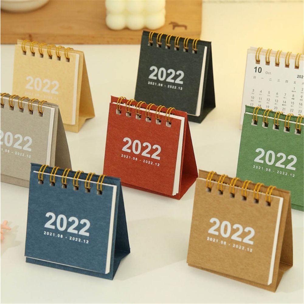 Lịch nhỏ để bàn ghi chú kế hoạch/ lịch trình hằng ngày 2022