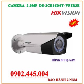 Camera HDTVI Hikvision DS-2CE16D0T-VFIR3E