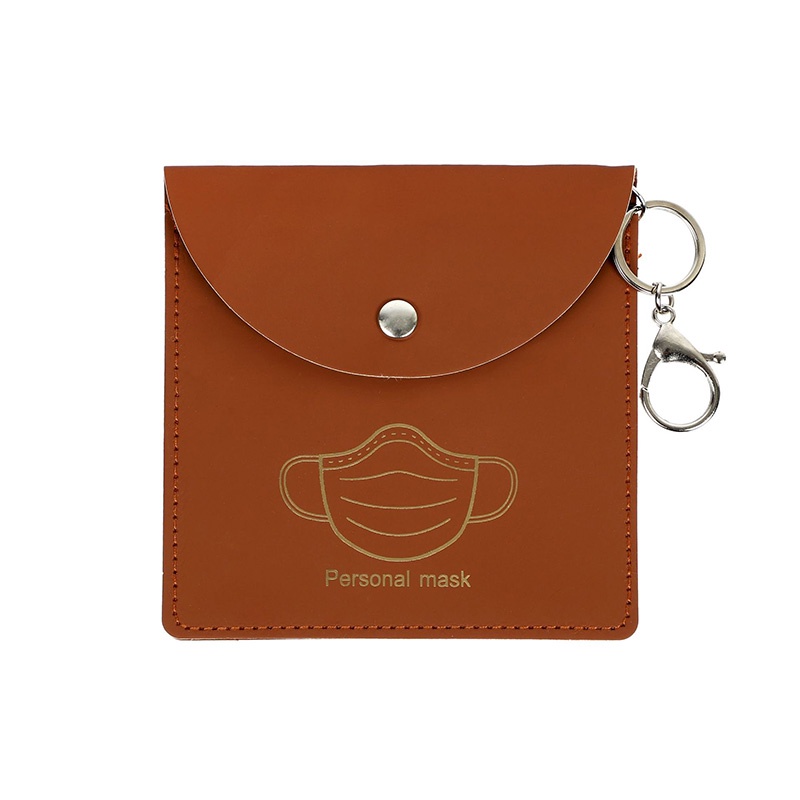 Túi đựng khẩu trang bằng da pu thân thiện với môi trường