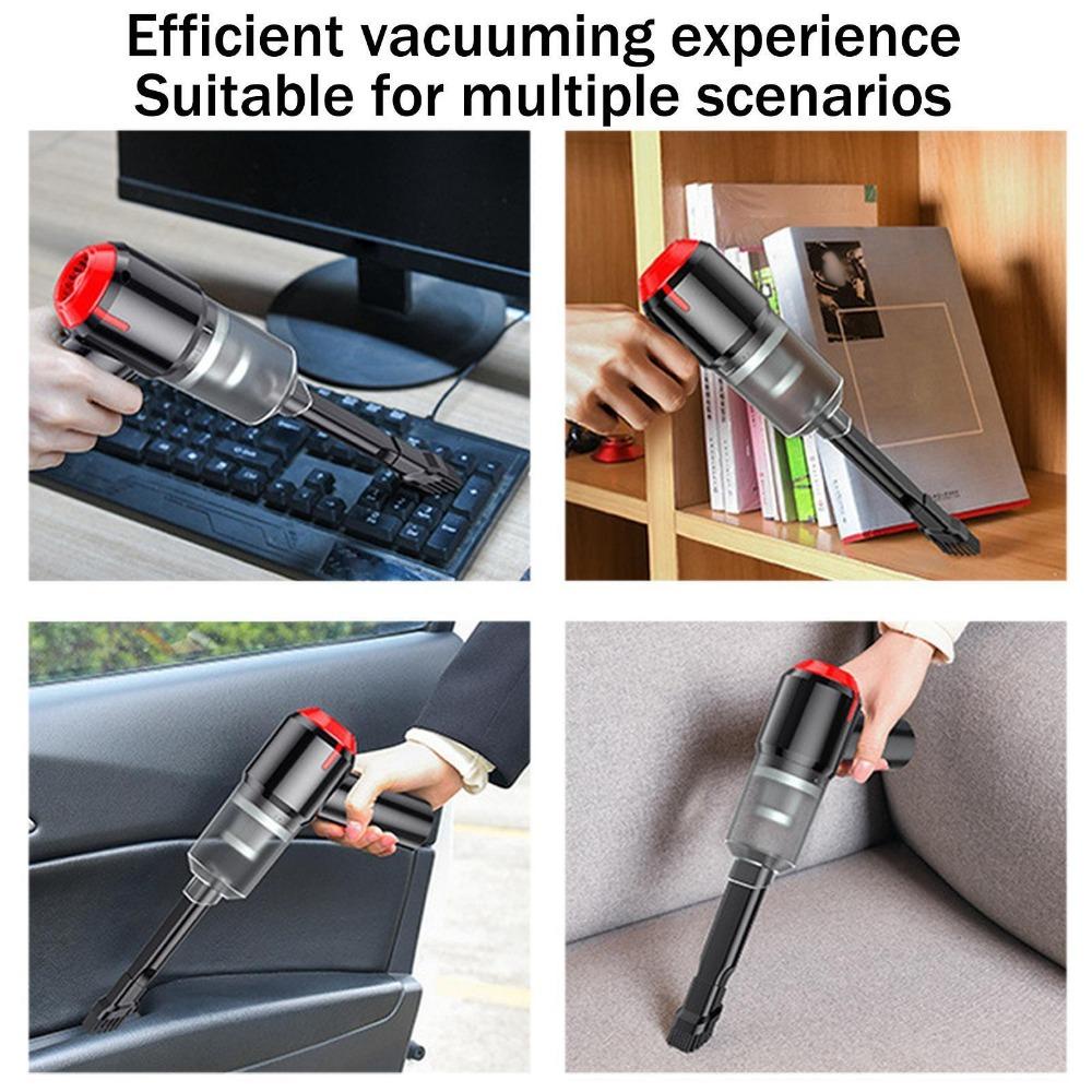 Máy Hút Bụi Mini Cầm Tay Tiện Dụng Cho Xe Hơi