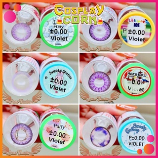 Kính áp tròng tím - Violet contact lens cosplay ( only không độ)
