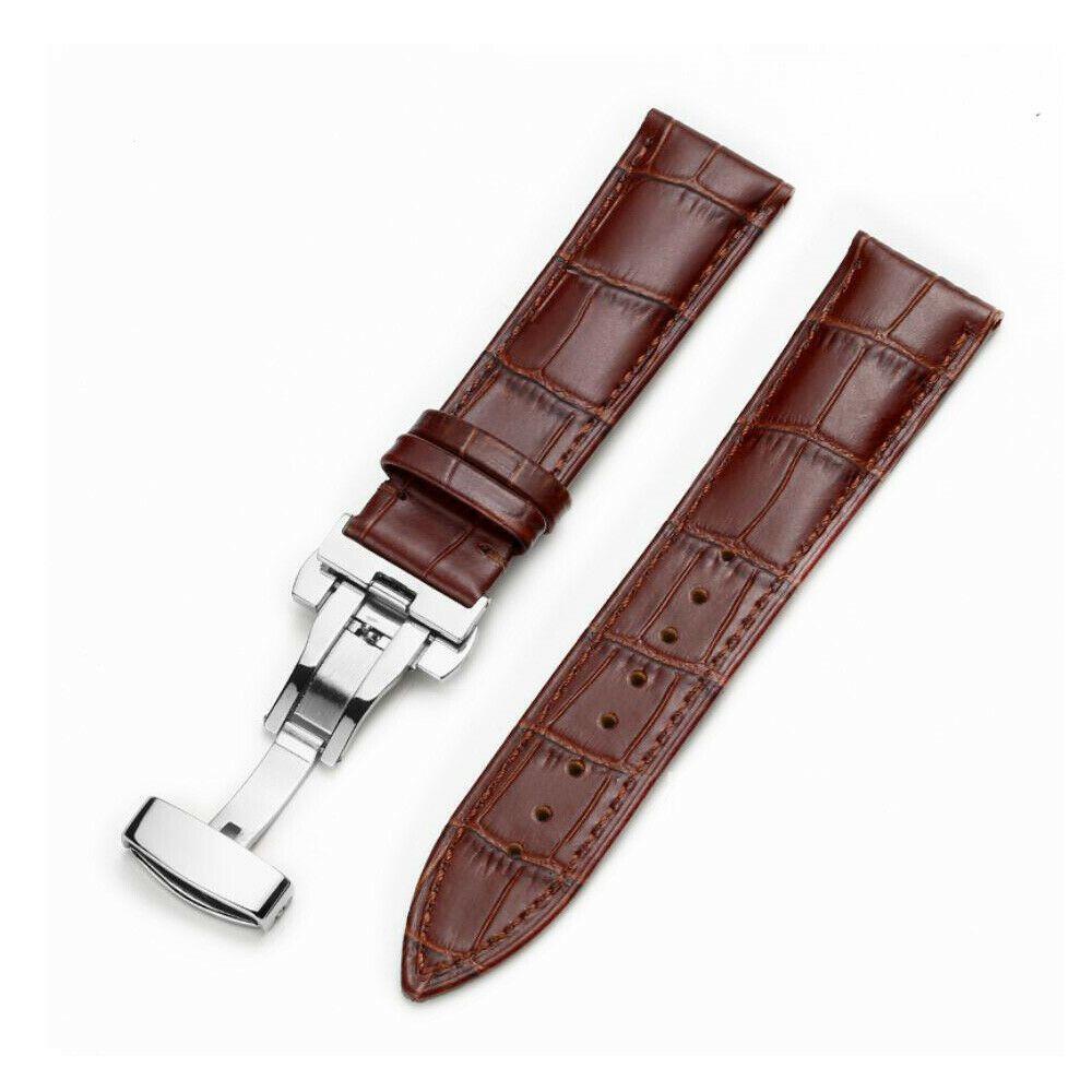 Dây Đeo Đồng Hồ Thể Thao Bằng Thép Mềm Có Khóa Cài Kiểu Vintage