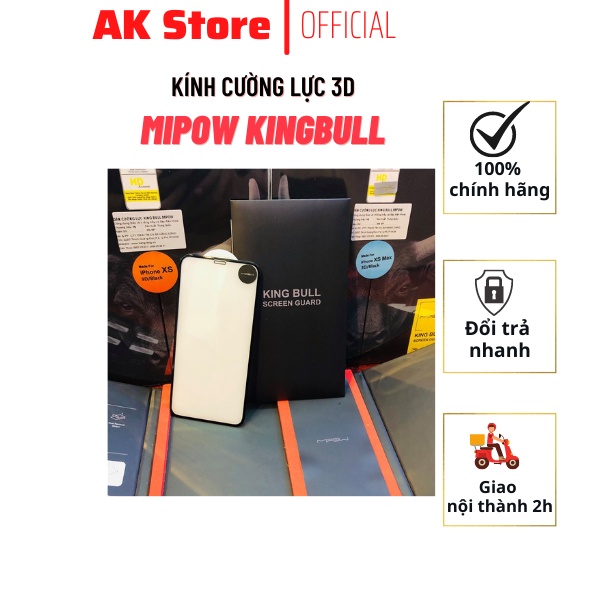Kính Cường Lực KingBull chính hãng Mipow