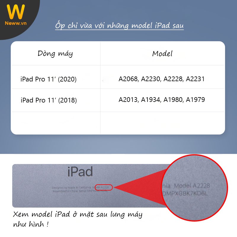 Ốp lưng Dux Ducis iPad Pro 11' ( 2020 / 2018 ) Chống sốc, Kiểu bao da, Mặt lưng trong, Có khay để bút | BigBuy360 - bigbuy360.vn