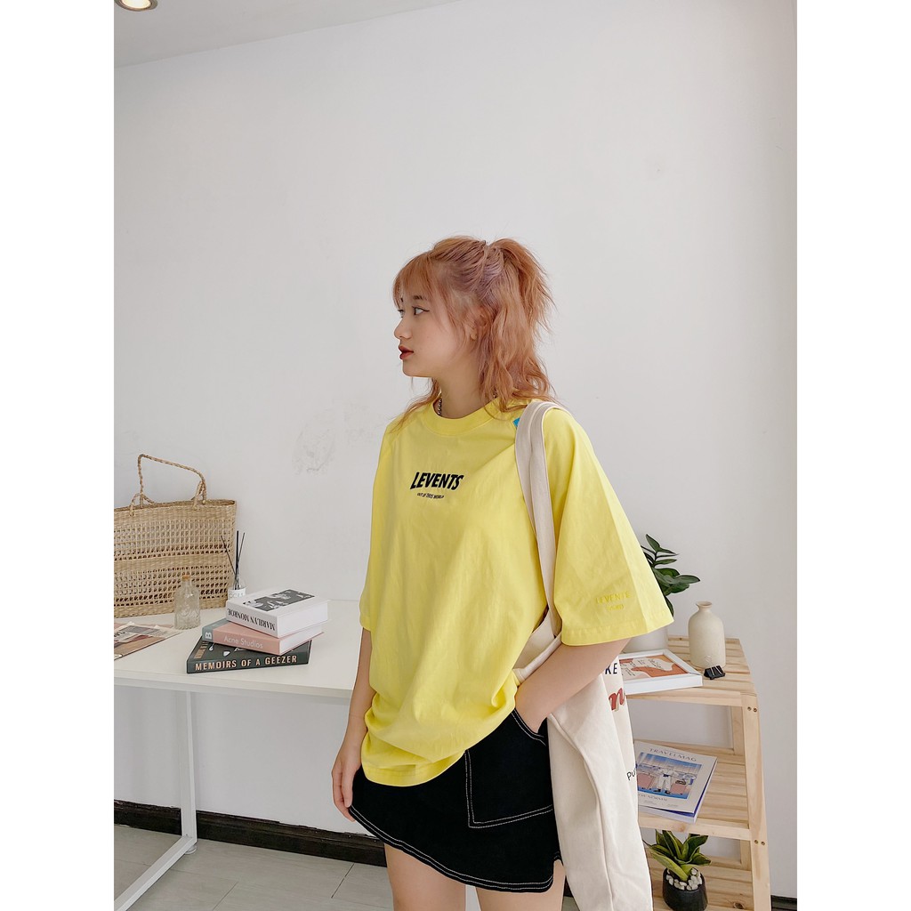 Áo thun LEVENTS Raglan Space Tee / Yellow | BigBuy360 - bigbuy360.vn
