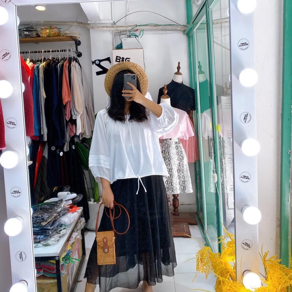 ÁO CỔ VUÔNG WHO WHAT WHERE XUẤT XỊN