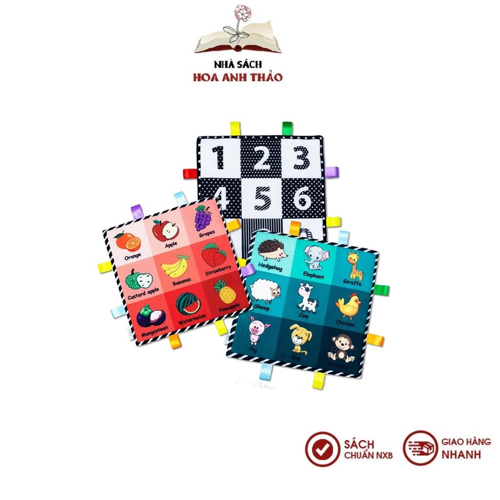 Tranh vải Tummy Time Lalala baby kích thích thị giác cho bé sơ sinh, phát triển não bộ