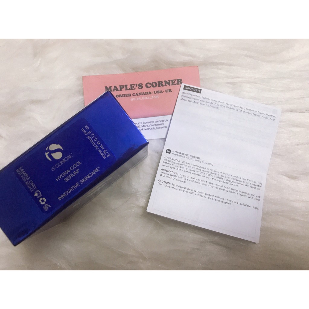 Serum IS Clinical Hydra Cool cấp nước, phục hồi da