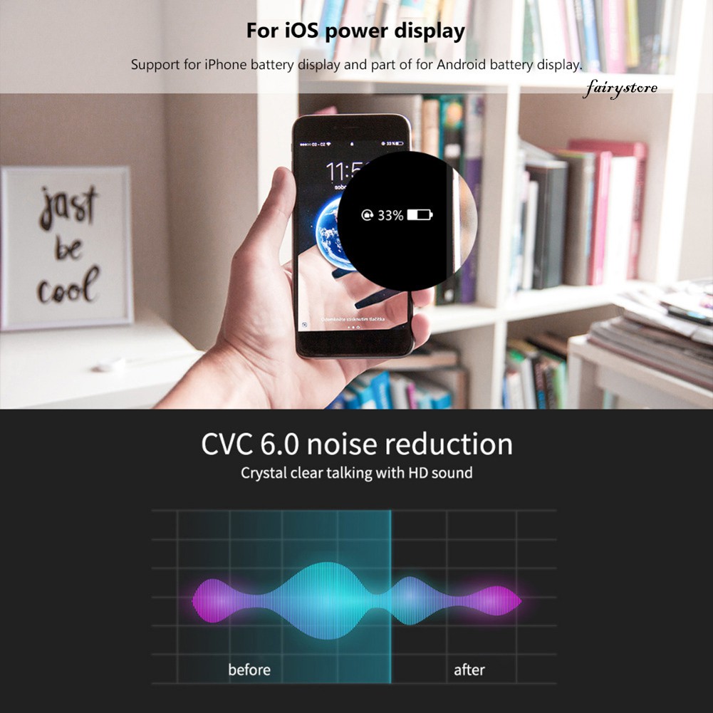 Tai Nghe Bluetooth Cài Cổ Áo Fs + Fineblue F960