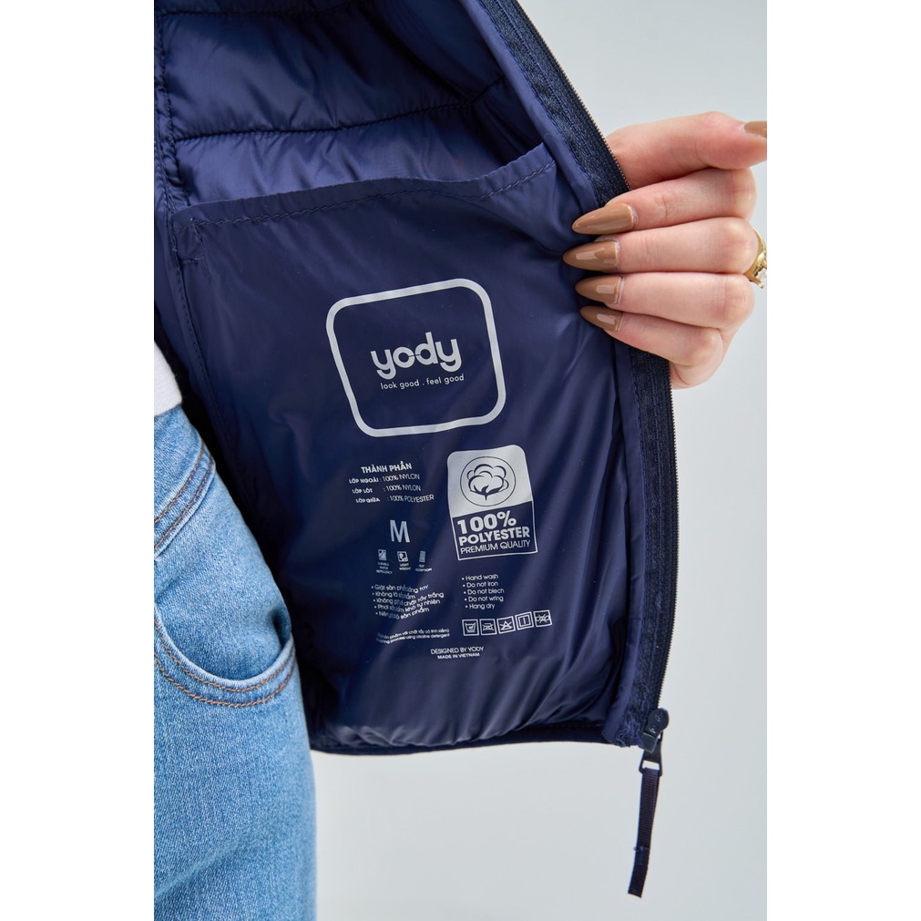 Áo khoác nữ YODY, áo phao nữ 3S có mũ phong cách Hàn Quốc siêu gọn siêu nhẹ siêu ấm - PHN4000 | BigBuy360 - bigbuy360.vn