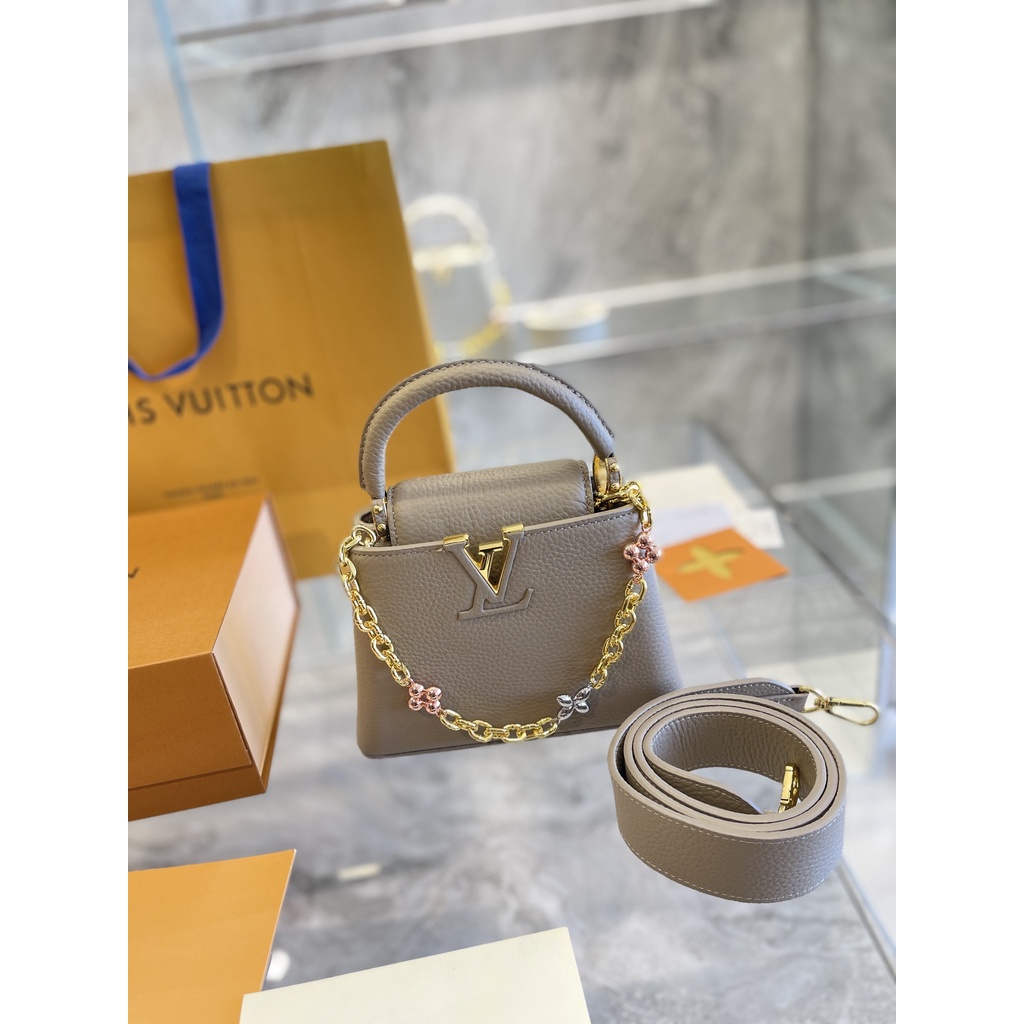 Túi xách tay da thật thời trang nữ cao cấp Louis Vuitton LV sành điệu, thanh lịch và cá tính