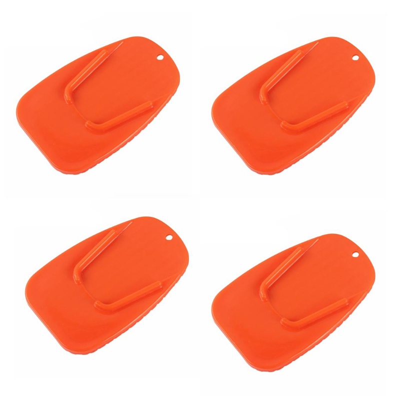 Set 4 Miếng Đệm Chân Chống Đứng Mở Rộng Hỗ Trợ Đậu Xe Chống Trượt Cho Xe Mô Tô